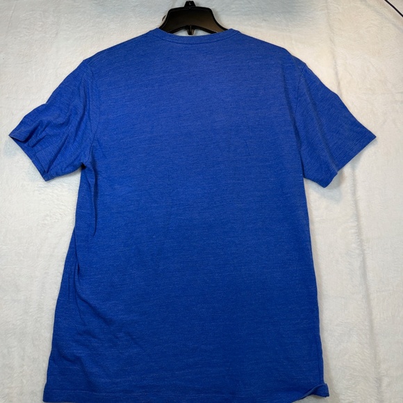 CCM NHL Edmonton Oilers T-Shirt Mens Size XL Blue Hockey Distressed Short Sleeve - Picture 8 of 8